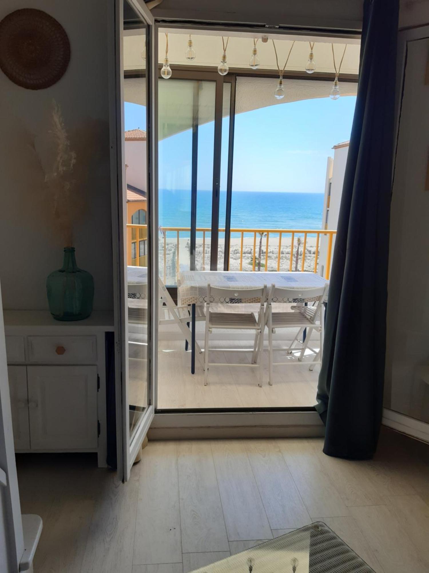 Bella Vista ,Acces Direct Plage, Front De Mer, Vue Mer Panoramique Le Barcarès エクステリア 写真