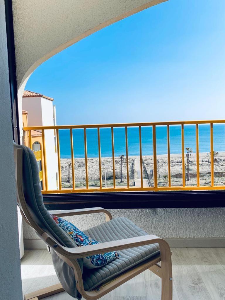 Bella Vista ,Acces Direct Plage, Front De Mer, Vue Mer Panoramique Le Barcarès エクステリア 写真