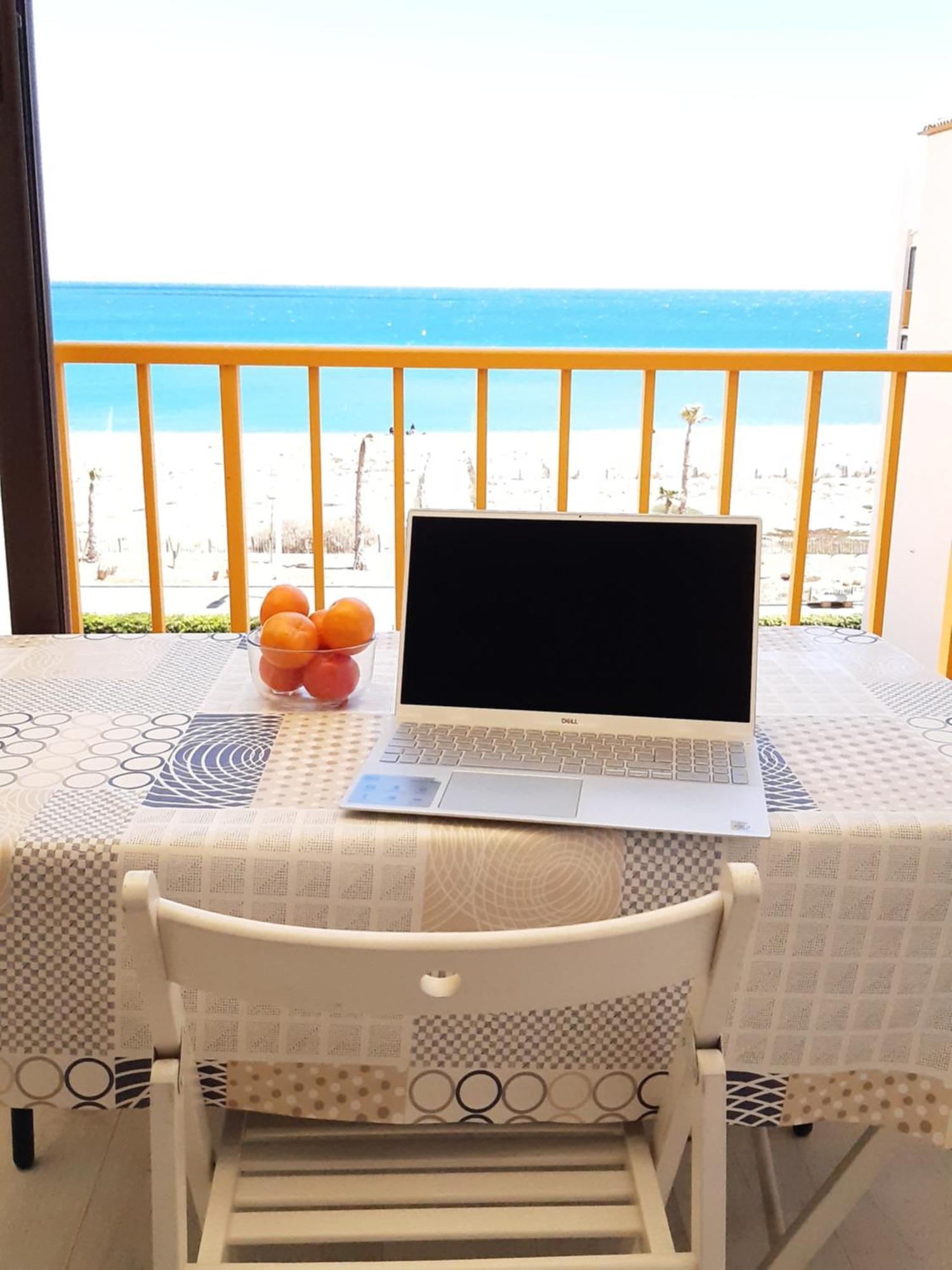 Bella Vista ,Acces Direct Plage, Front De Mer, Vue Mer Panoramique Le Barcarès エクステリア 写真